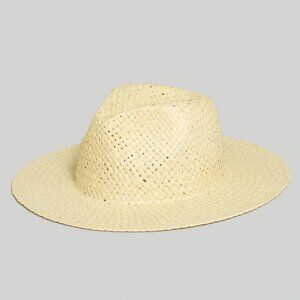 Madewell woven Straw Panama Hat